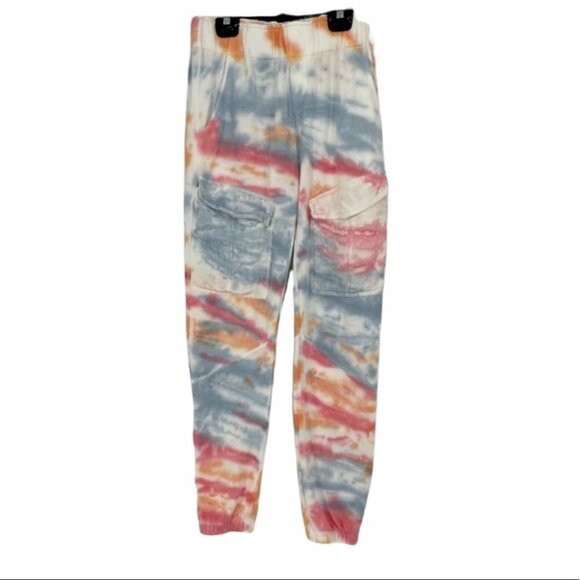 Young Fabulous & Broke YFB Tie  Dye Joggers pockets - Picture 1 of 14